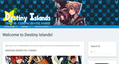 Desktop Screenshot of destinyislands.com