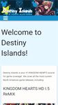 Mobile Screenshot of destinyislands.com